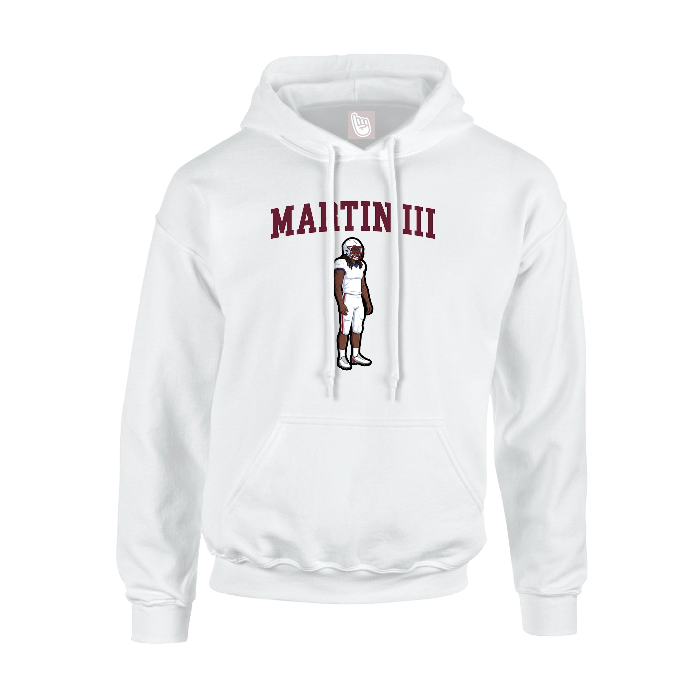 Youth Hoodie — Shirsey in White
