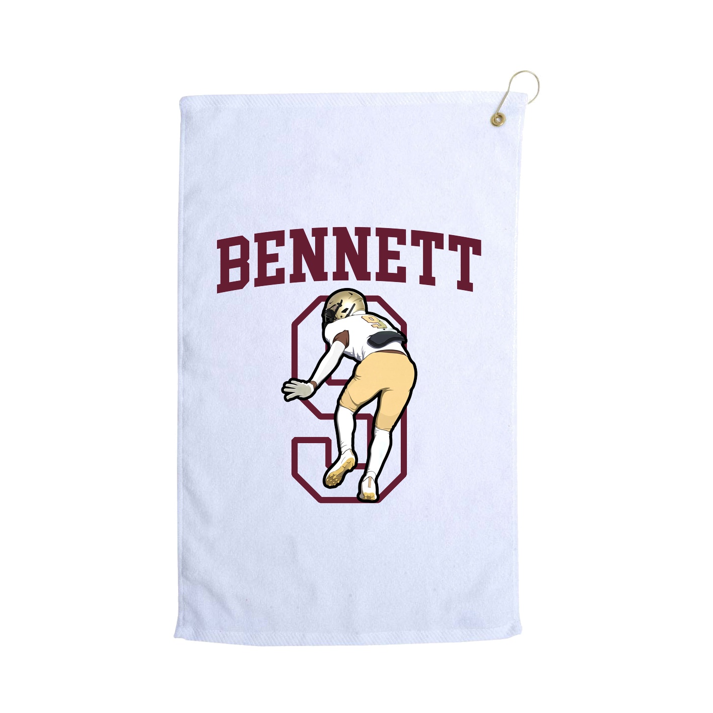 Golf Towel — Shirsey in White