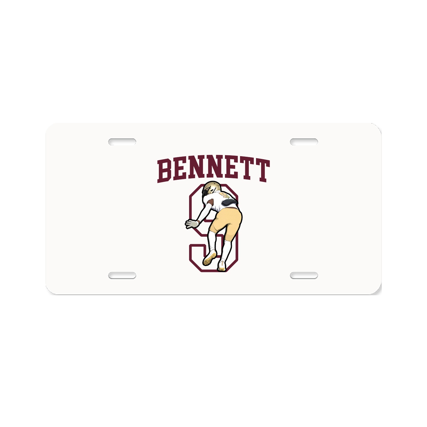 License Plate — Shirsey in Classic