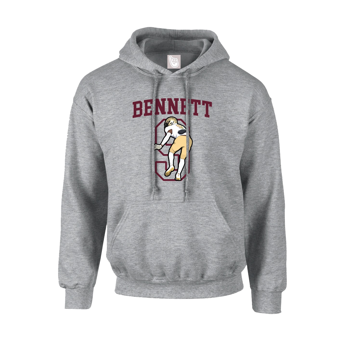 Youth Hoodie — Shirsey in Grey