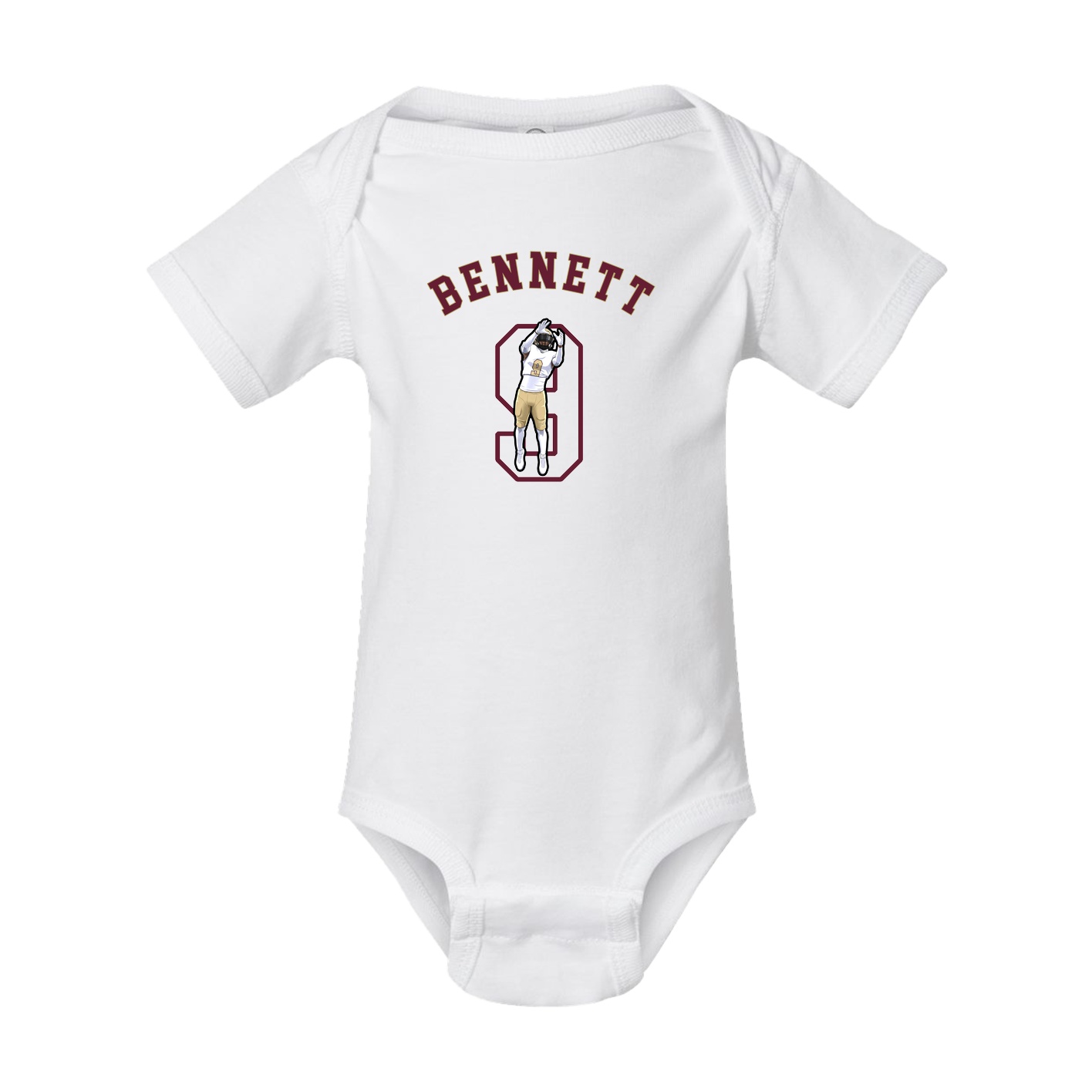 Baby Onesie — Shirsey Arch in White