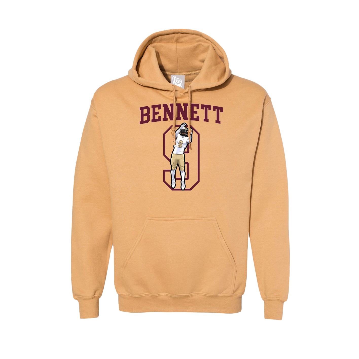 Hoodie — Shirsey in Vegas Gold
