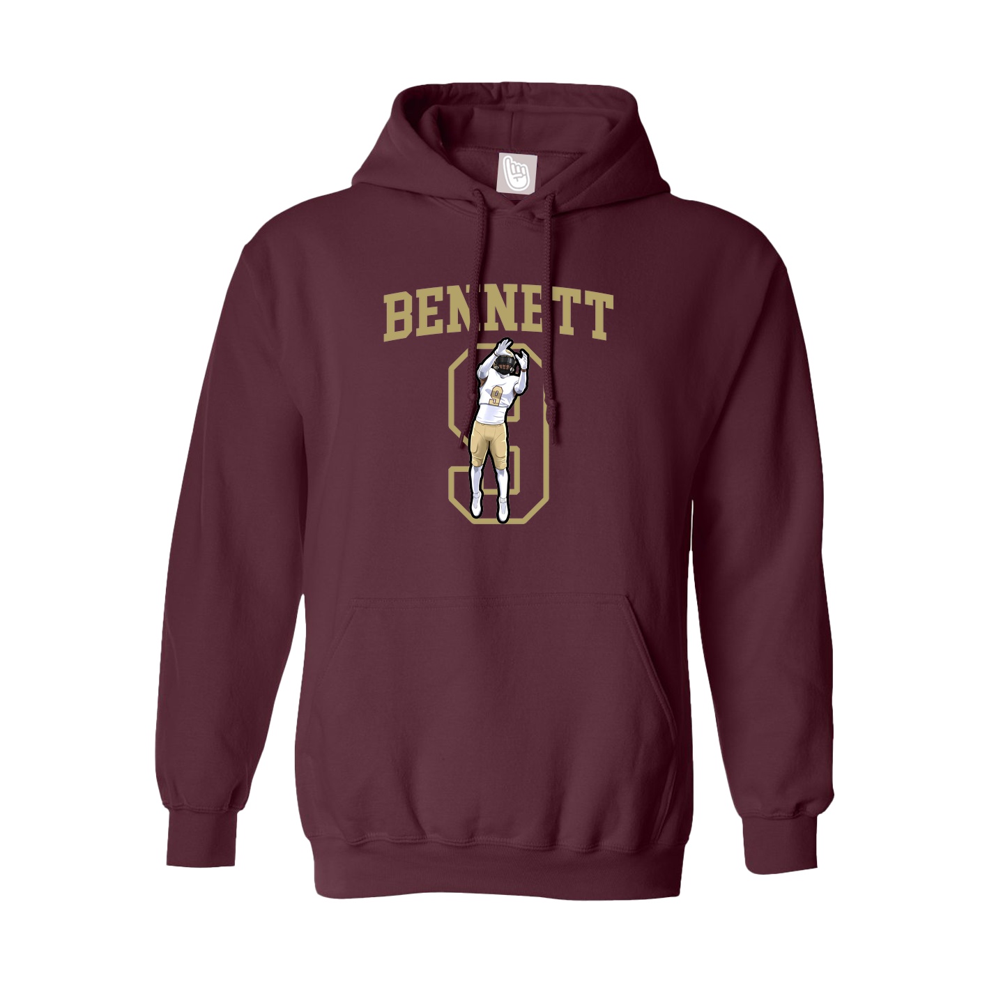 Youth Hoodie — Shirsey in Maroon