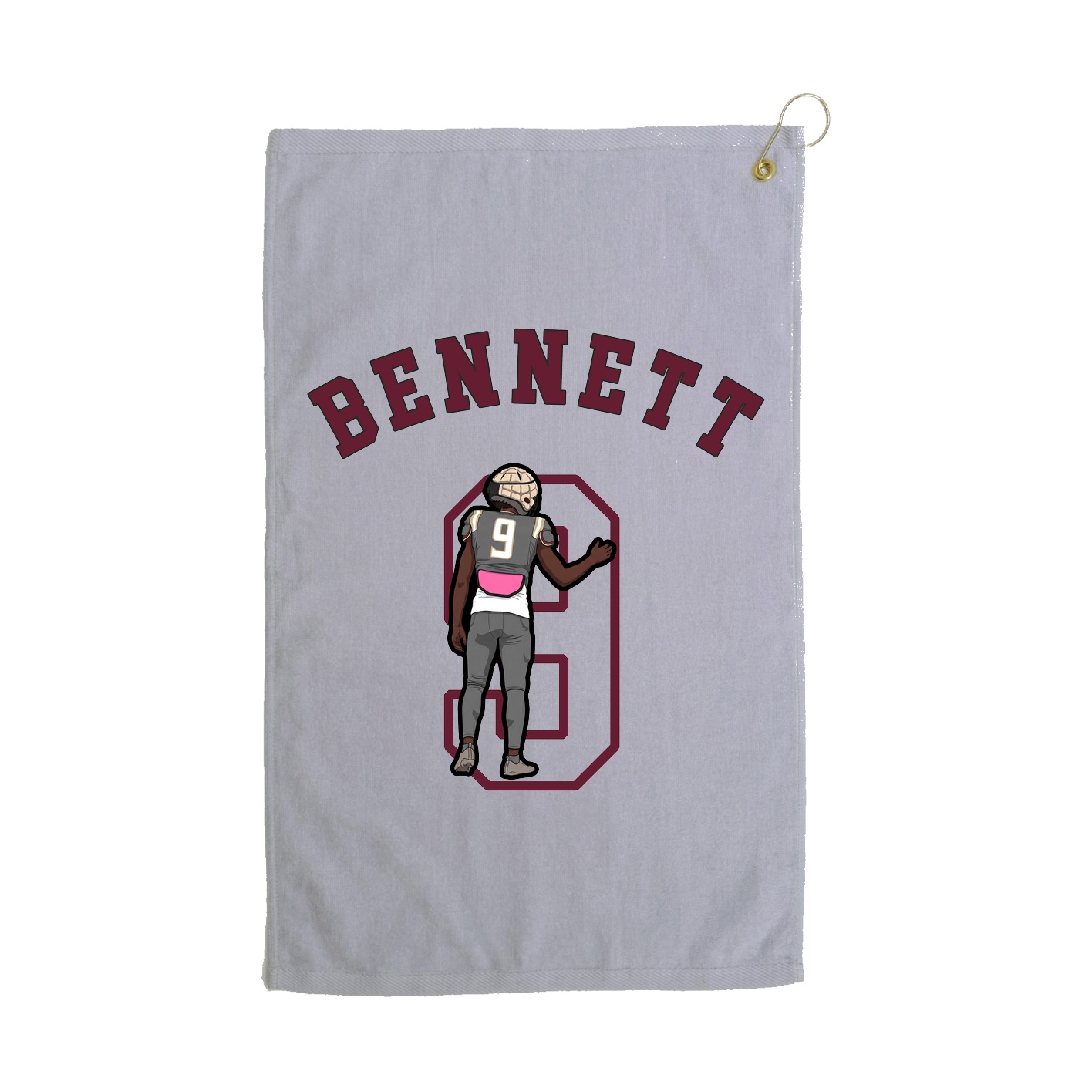 Golf Towel — Shirsey Arch in Grey