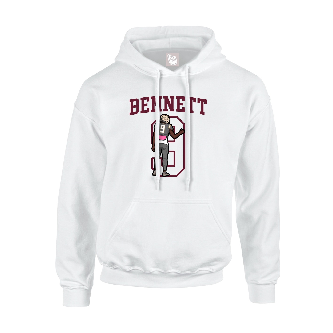Youth Hoodie — Shirsey in White