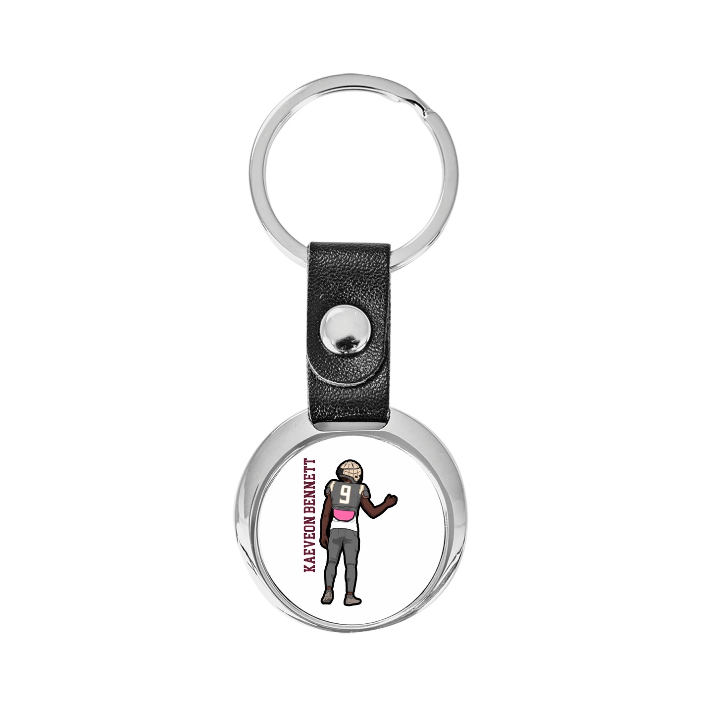 Key Chain — Name Vertical in Classic