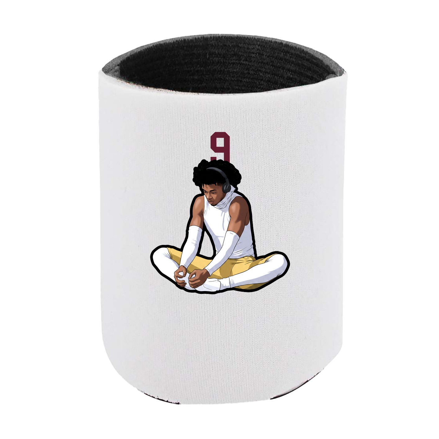 Can Holder — Number Top in White