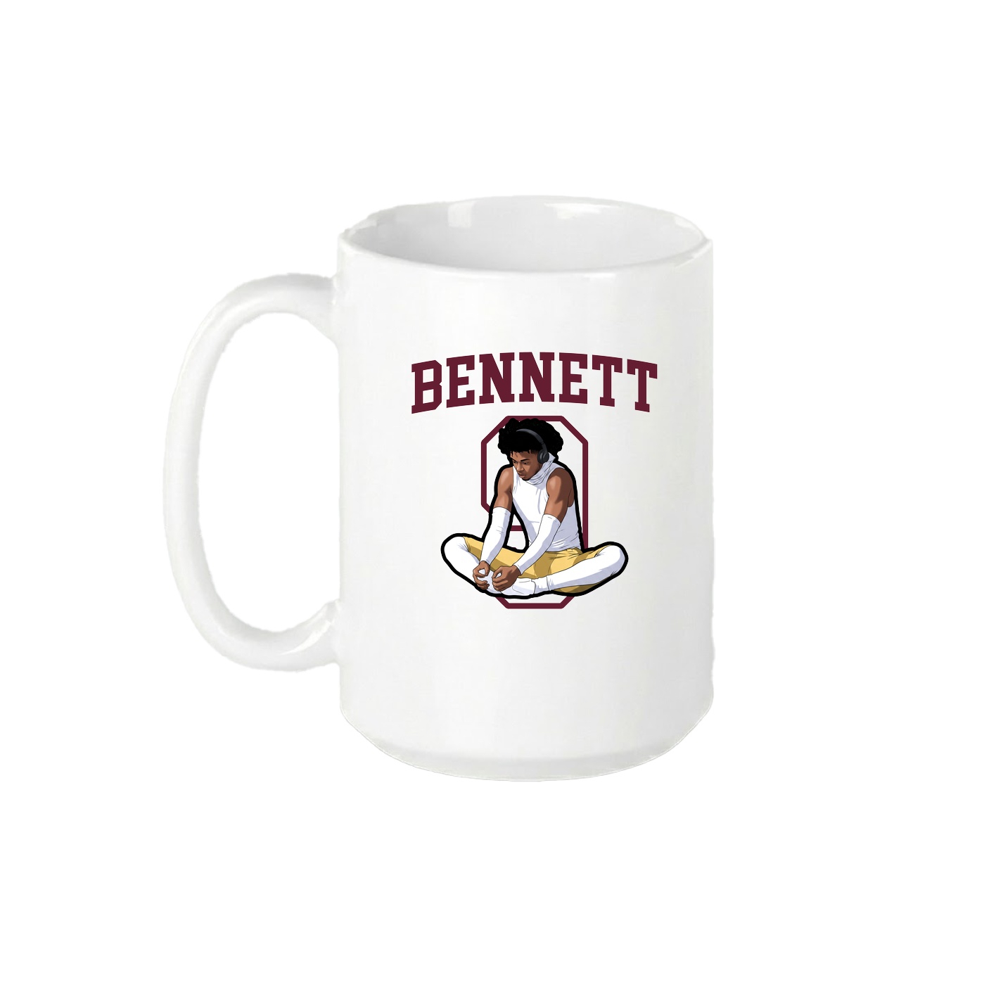 15oz Coffee Mug — Shirsey in White