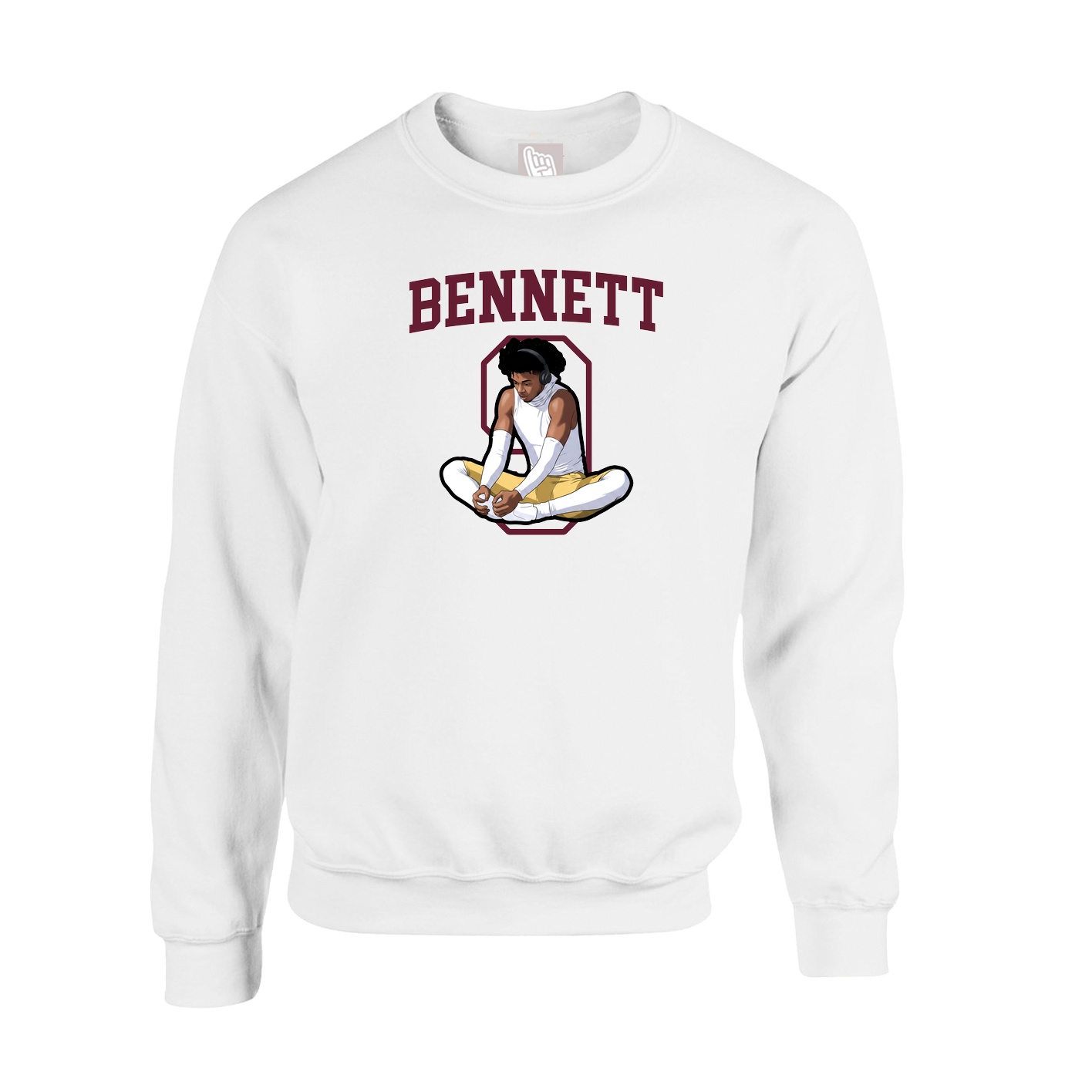 Fleece Crew — Shirsey in White