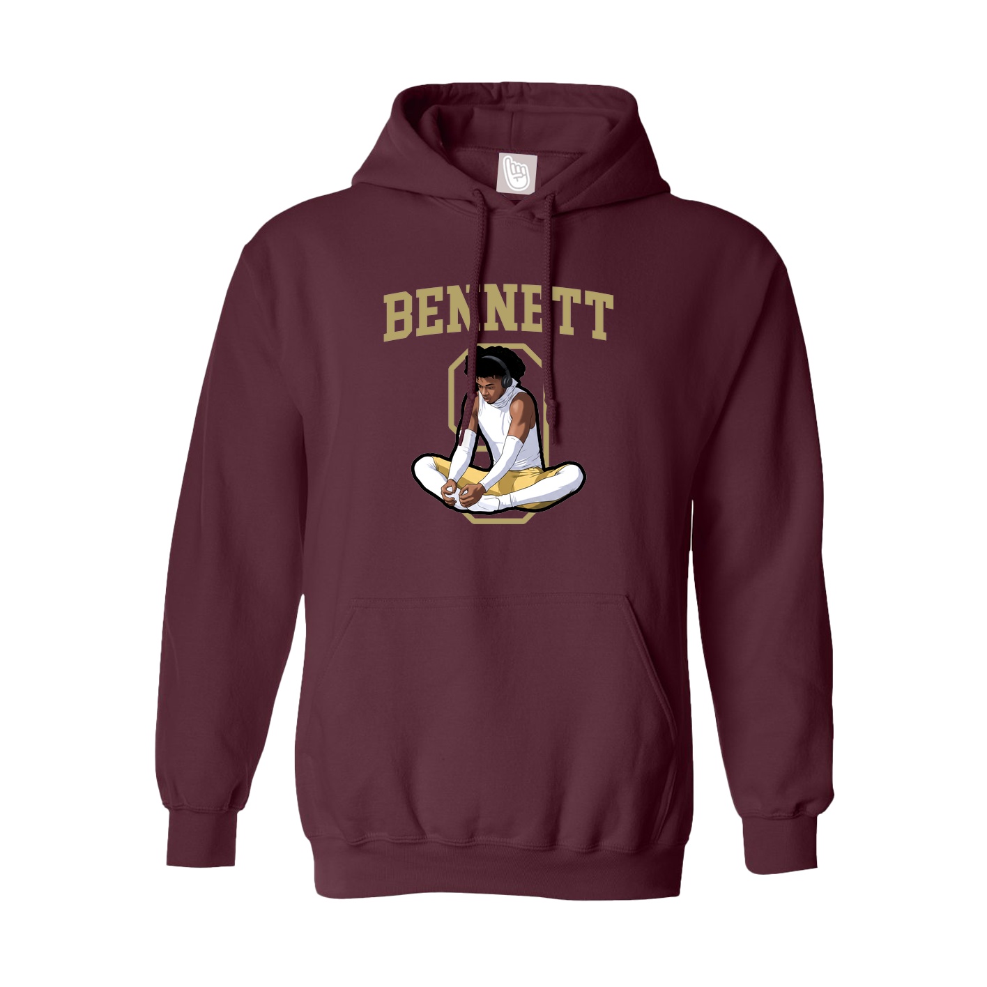 Youth Hoodie — Shirsey in Maroon
