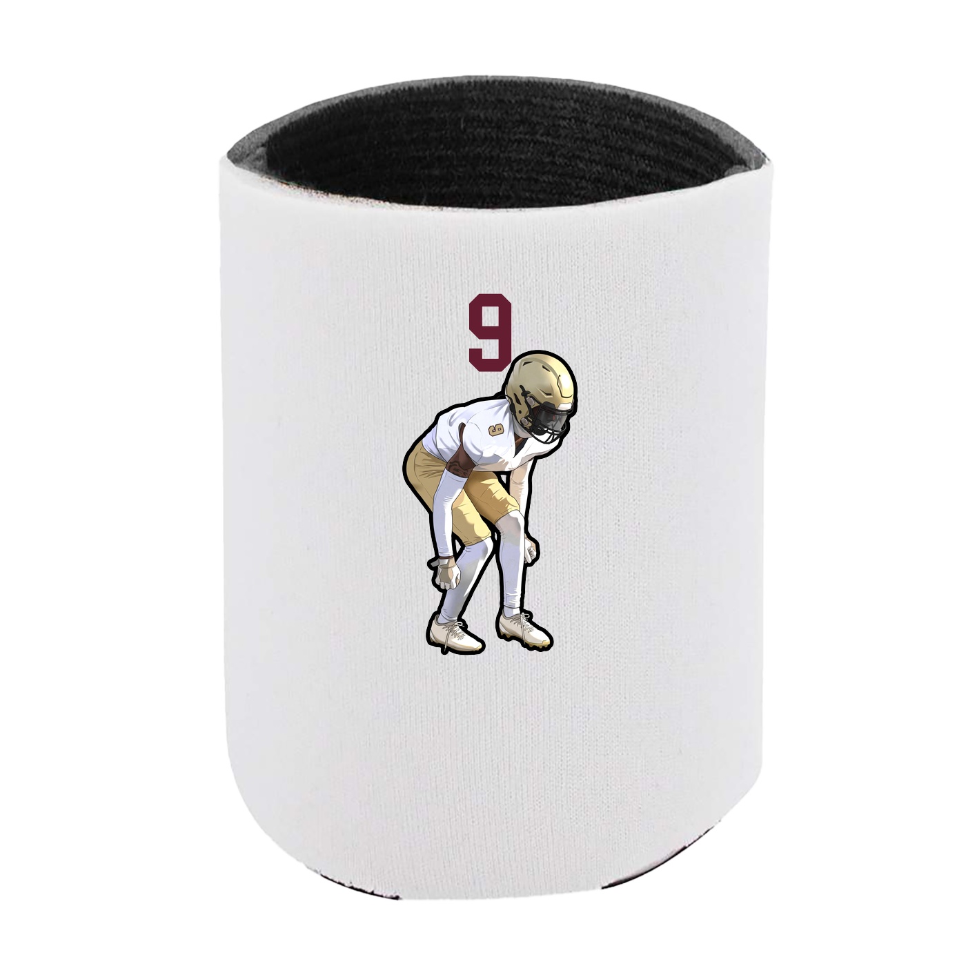 Can Holder — Number Top in White