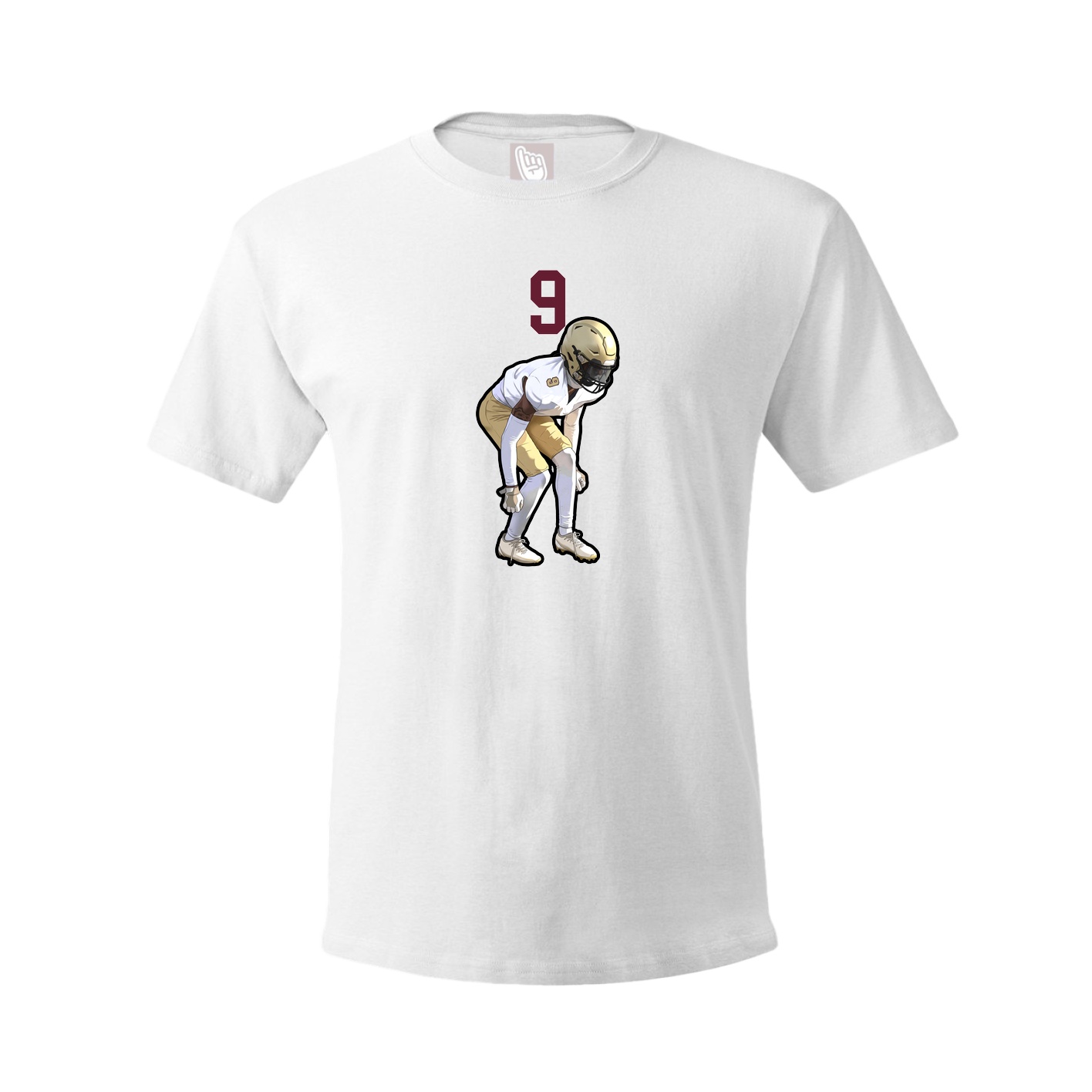 Tee — Number Top in White