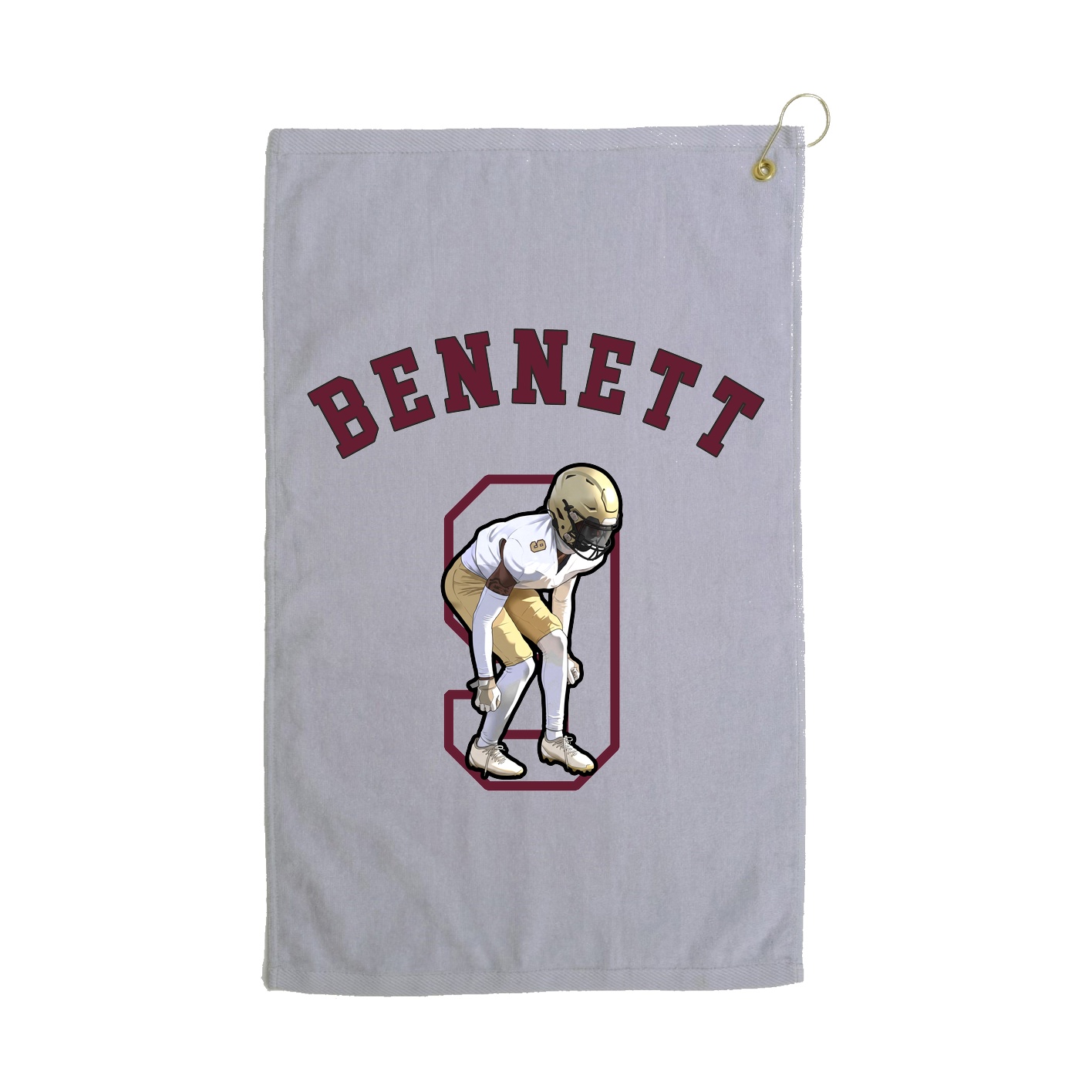 Golf Towel — Shirsey Arch in Grey