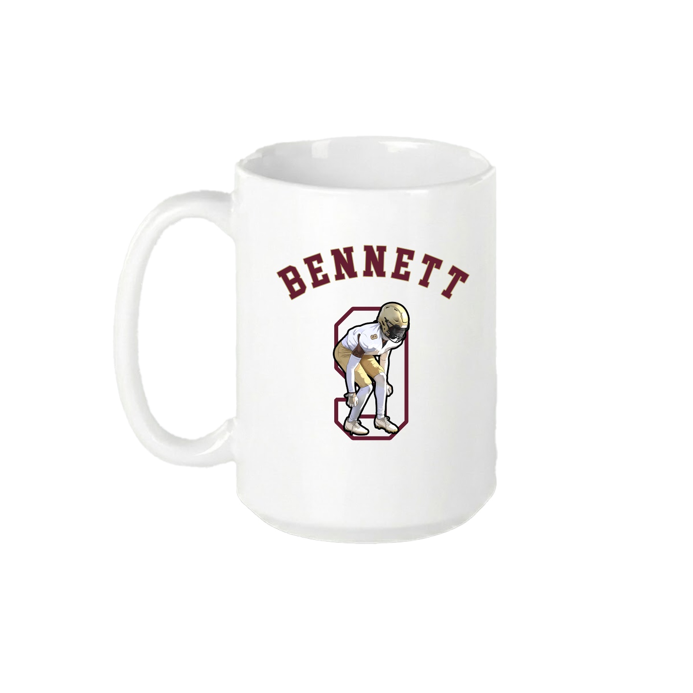 15oz Coffee Mug — Shirsey Arch in White