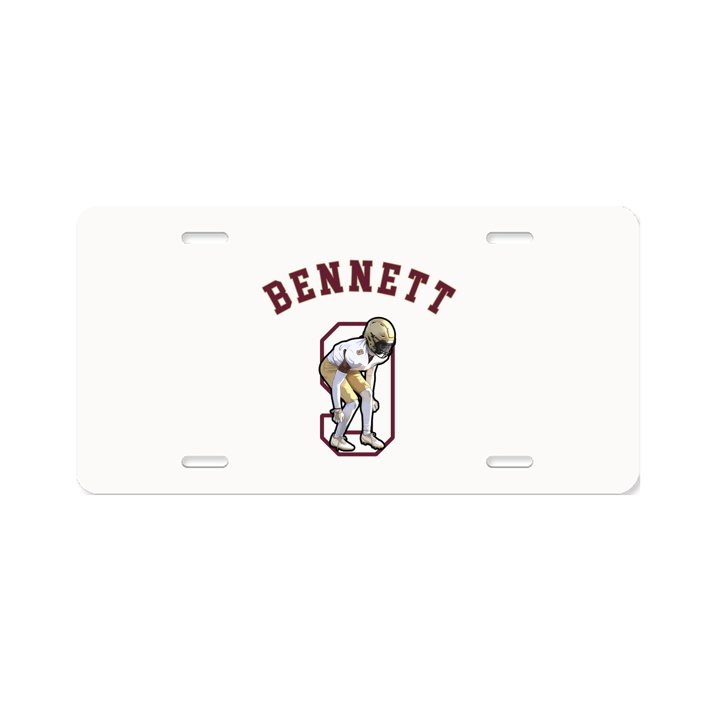 License Plate — Shirsey Arch in Classic