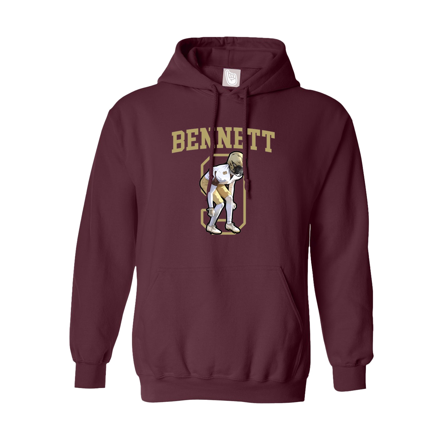 Youth Hoodie — Shirsey in Maroon
