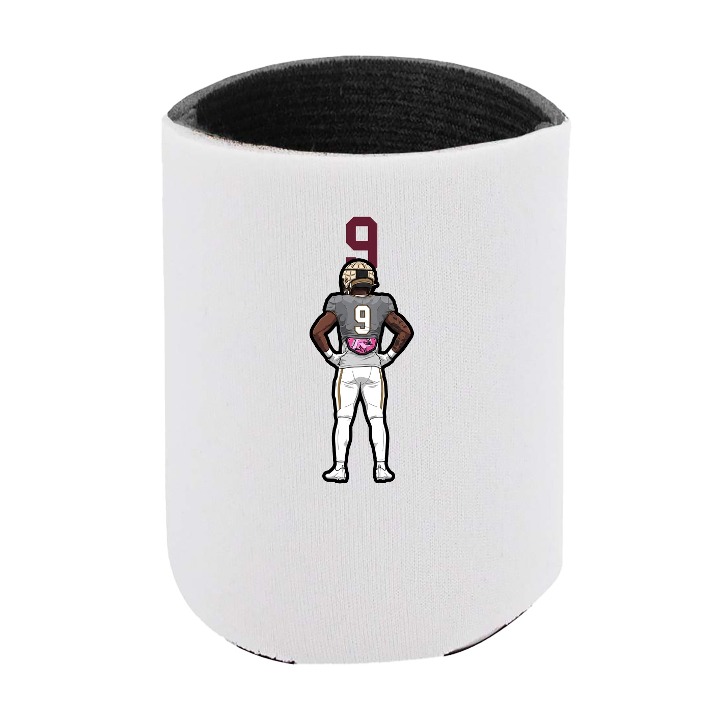 Can Holder — Number Top in White