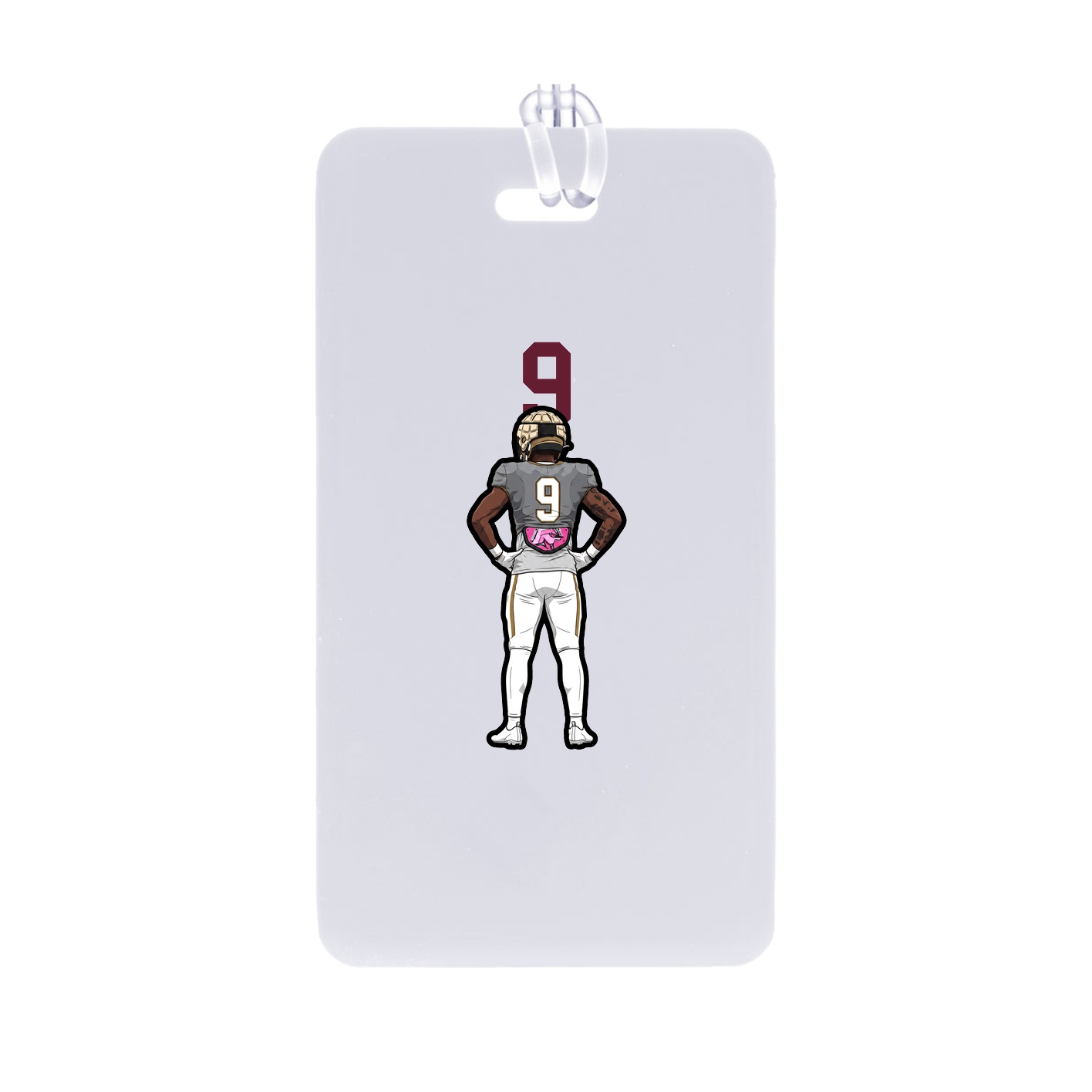 Bag Tag — Number Top in Classic