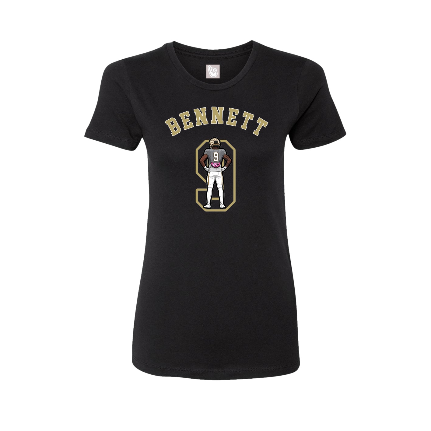 Womens Tee — Shirsey Arch in Black