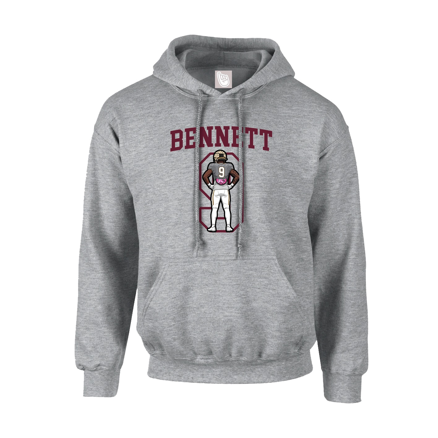Hoodie — Shirsey in Grey