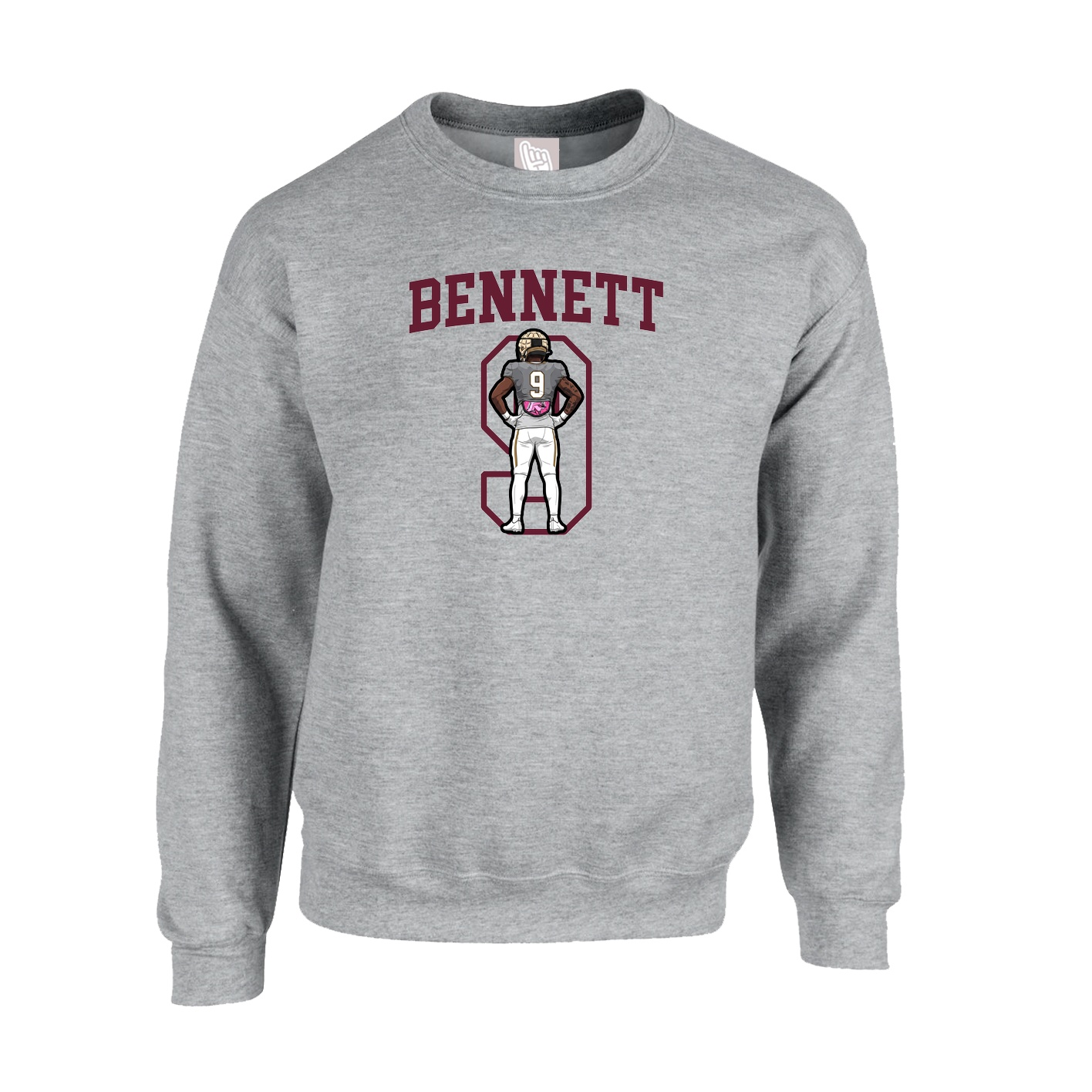 Fleece Crew — Shirsey in Grey