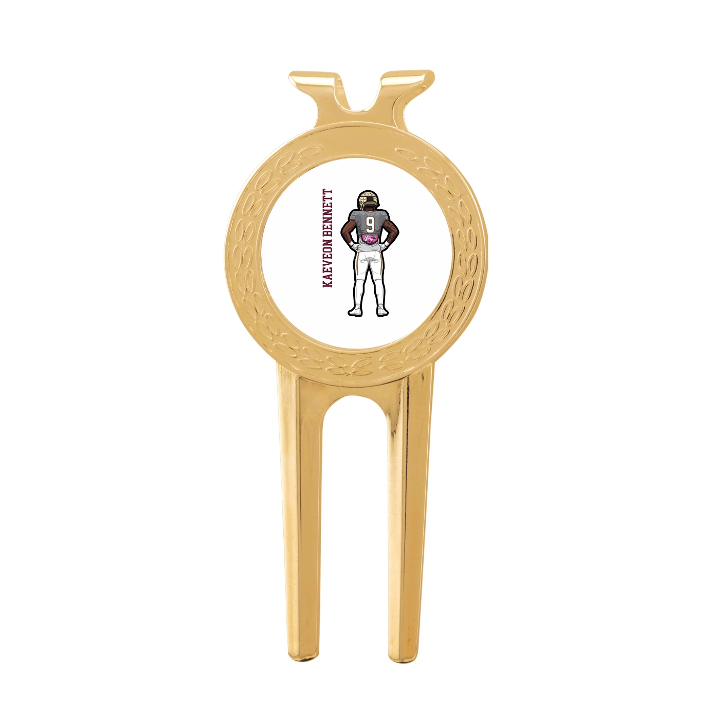 Divot Tool with Ball Marker — Name Vertical in Classic