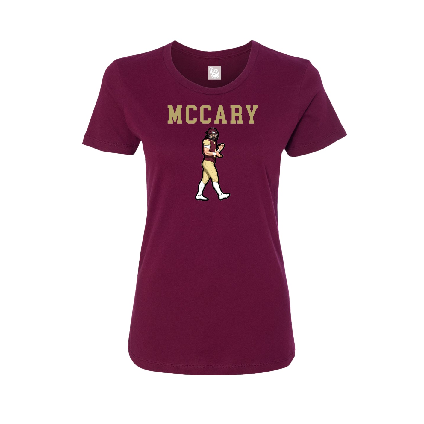 Womens Tee — Shirsey in Maroon