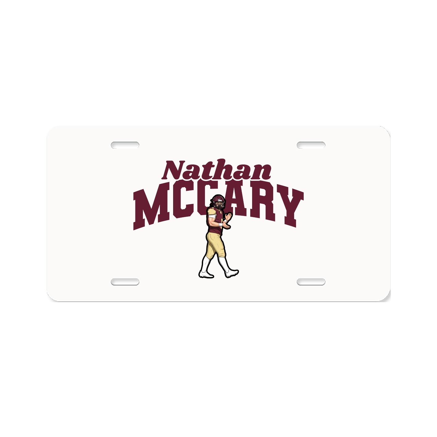 License Plate — Signature Arch in Classic