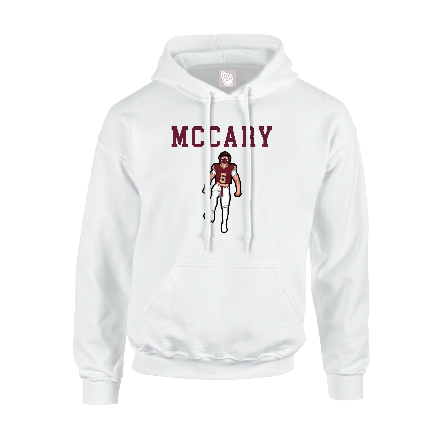 Youth Hoodie — Shirsey in White