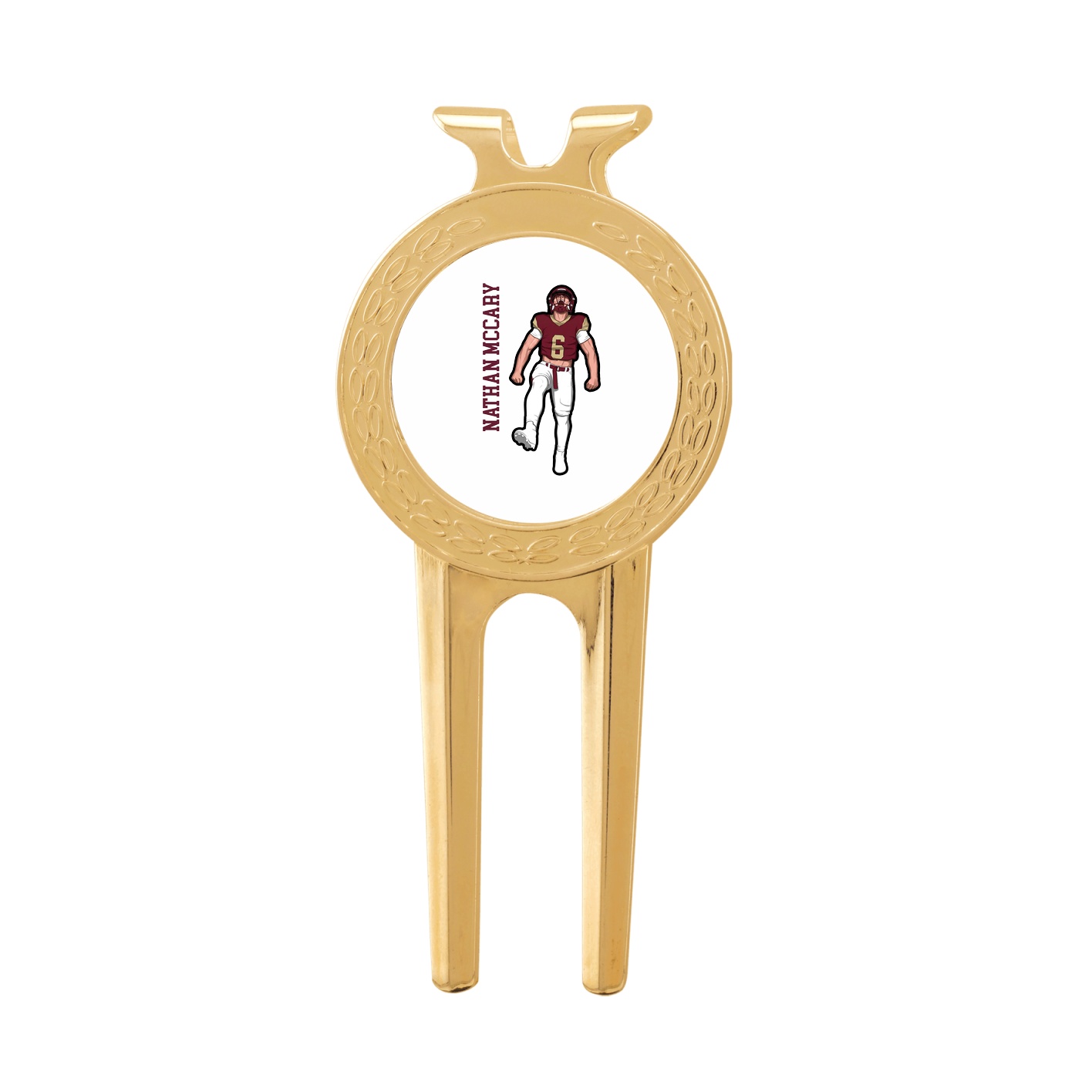 Divot Tool with Ball Marker — Name Vertical in Classic