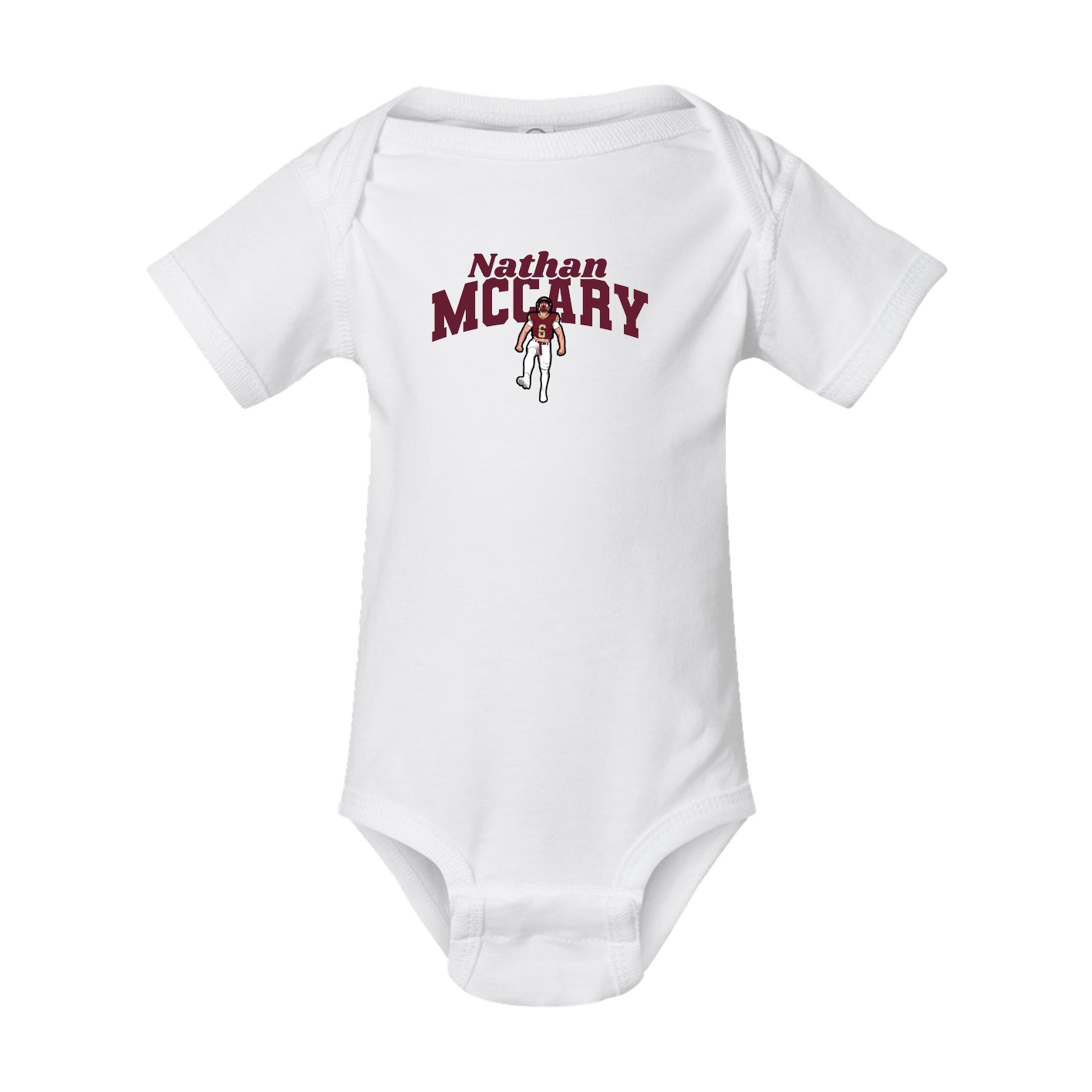 Baby Onesie — Signature Arch in White