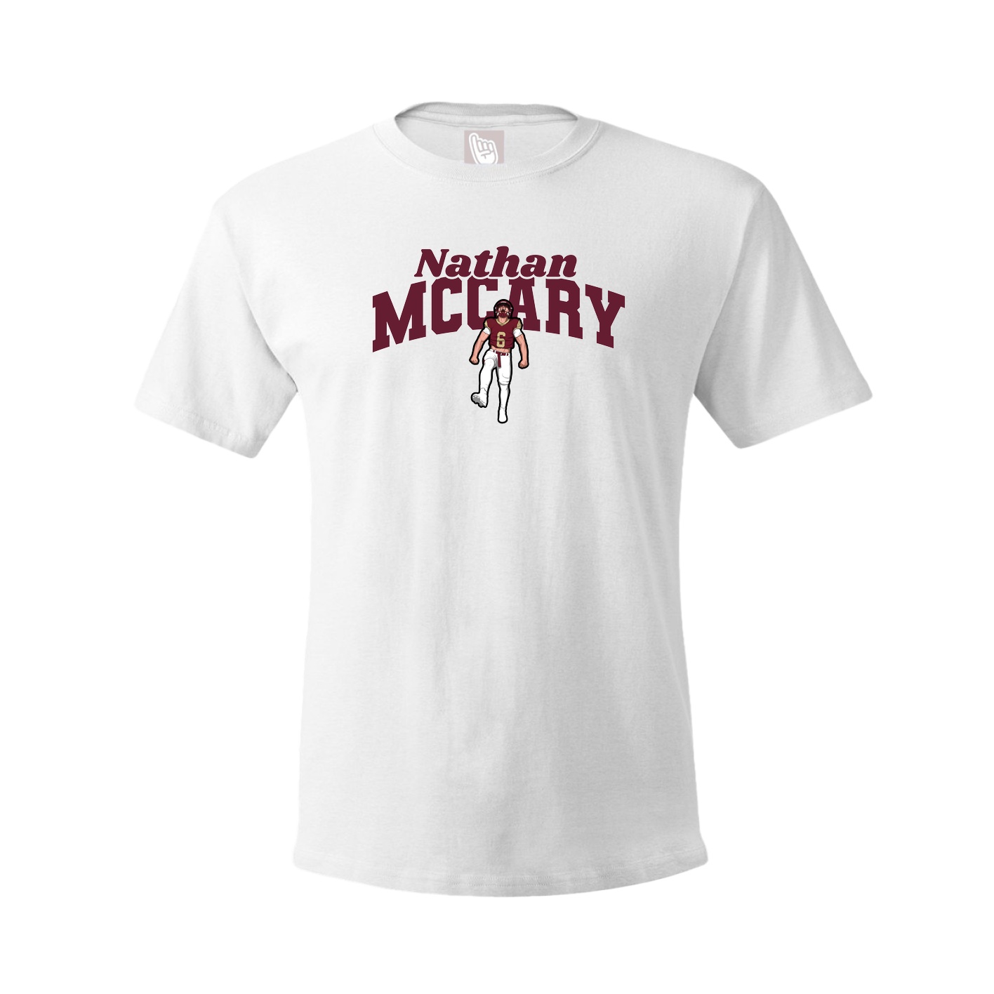 Tee — Signature Arch in White