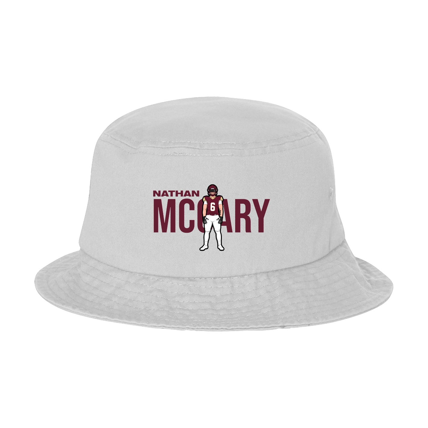 Bucket Cap — Player Name in White