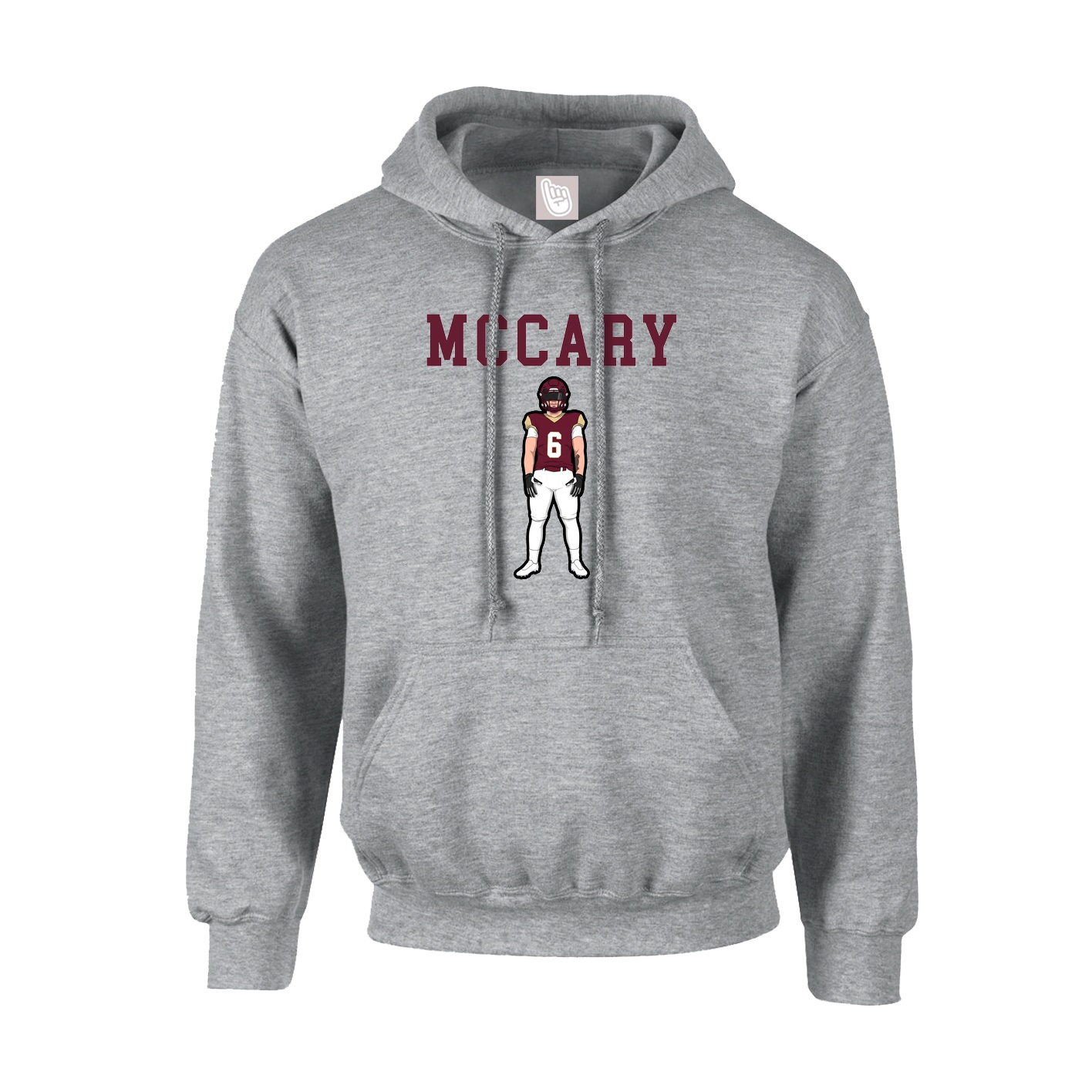 Youth Hoodie — Shirsey in Grey