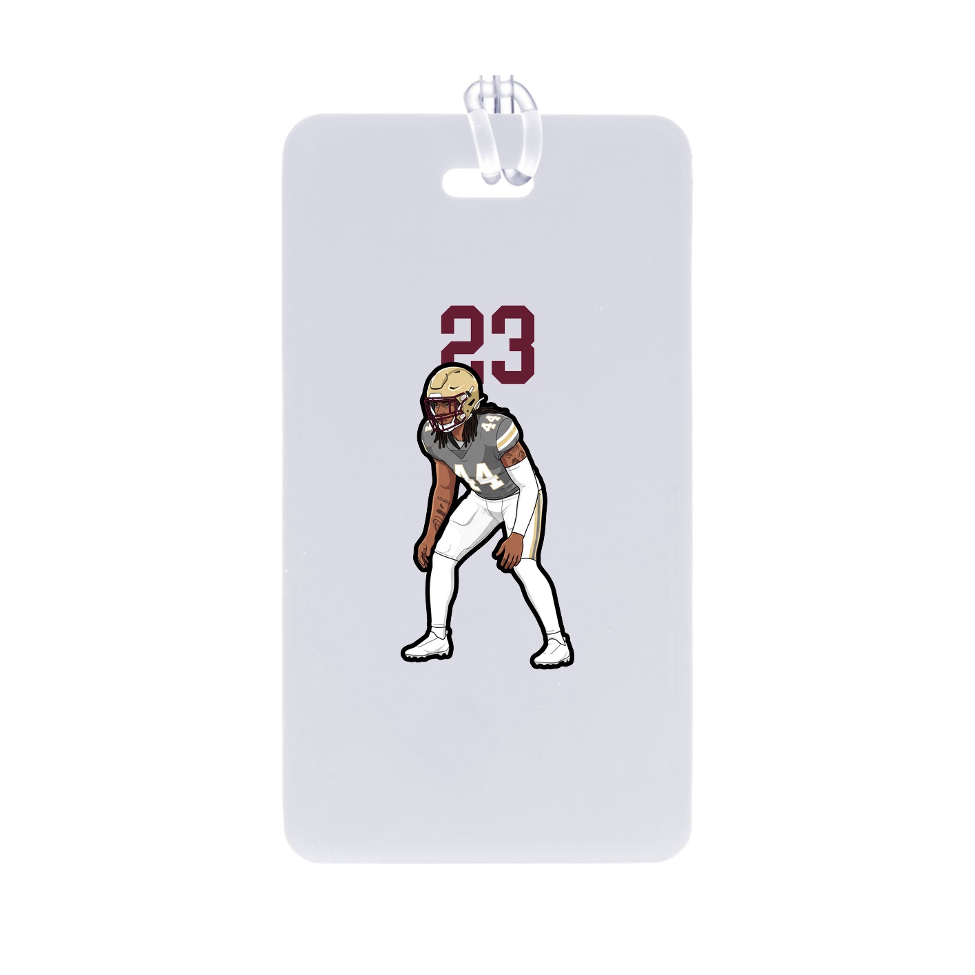 Bag Tag — Number Top in Classic