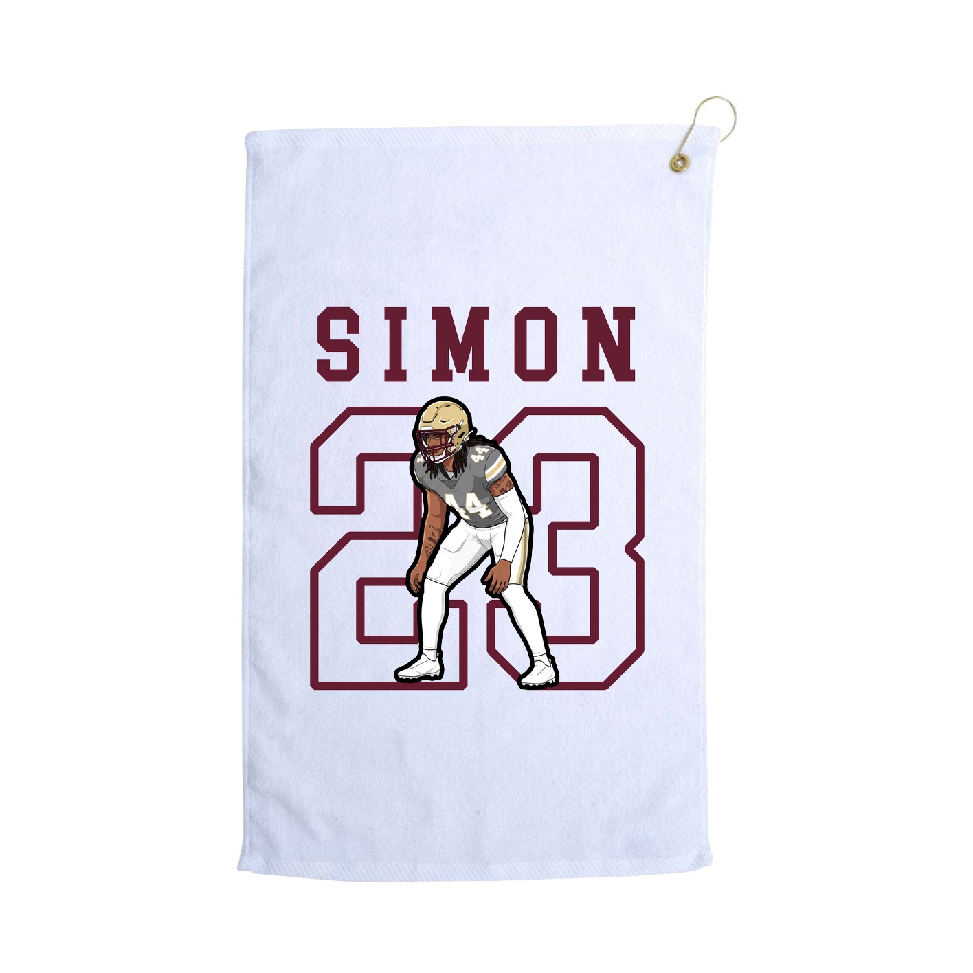 Golf Towel — Shirsey in White