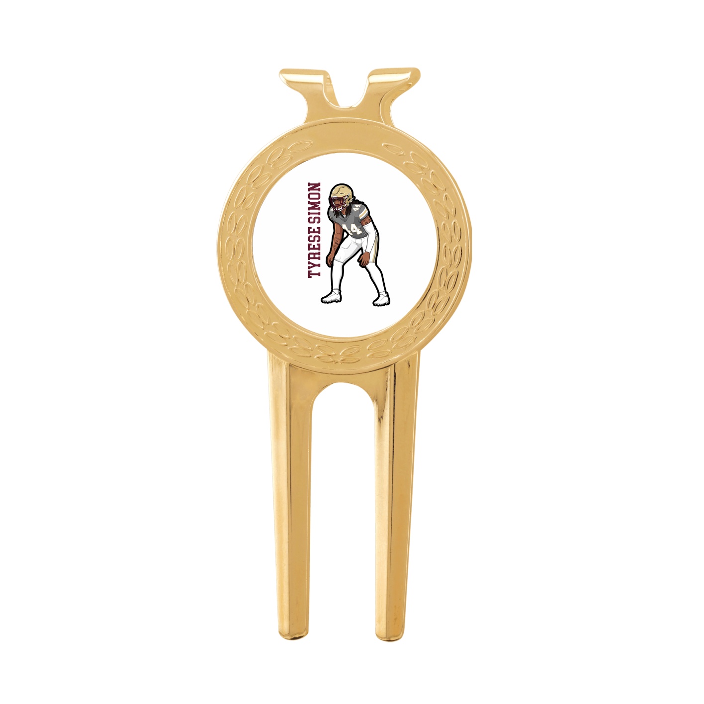 Divot Tool with Ball Marker — Name Vertical in Classic