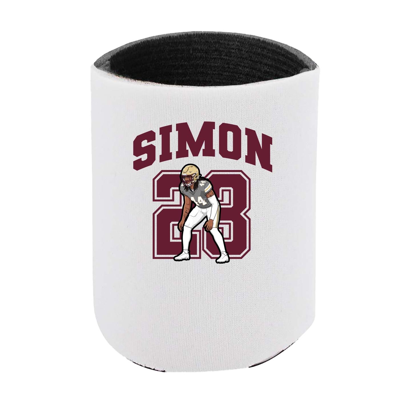 Can Holder — Number in White