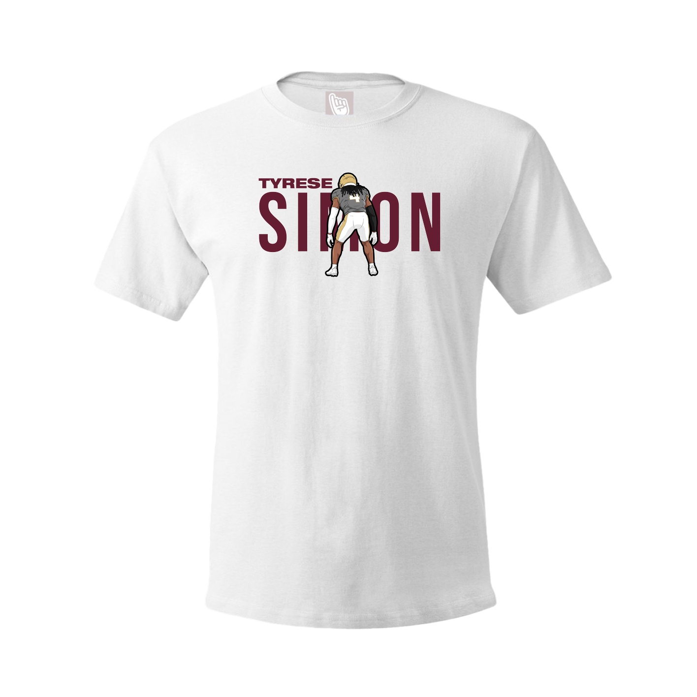 Tee — Player Name in White