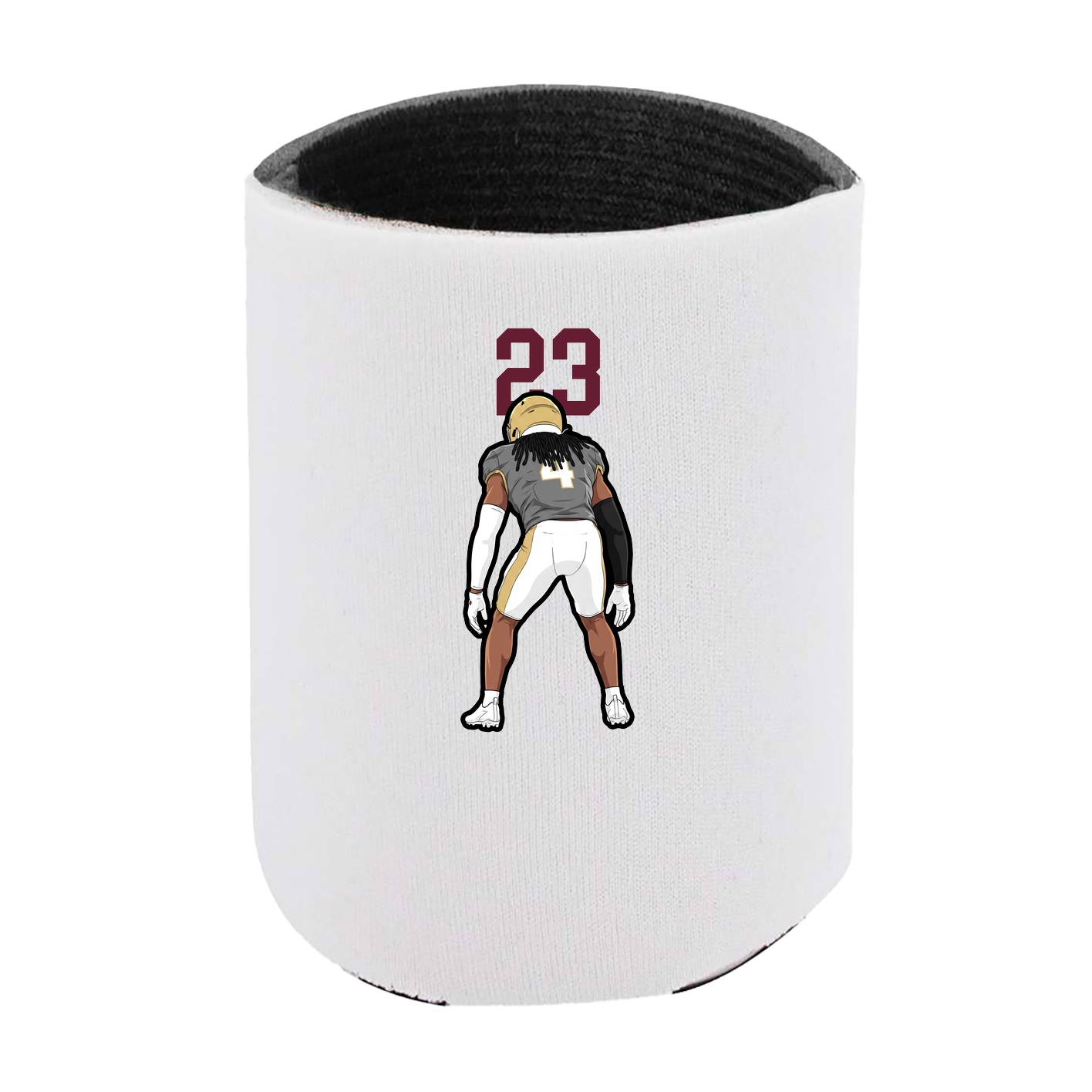 Can Holder — Number Top in White