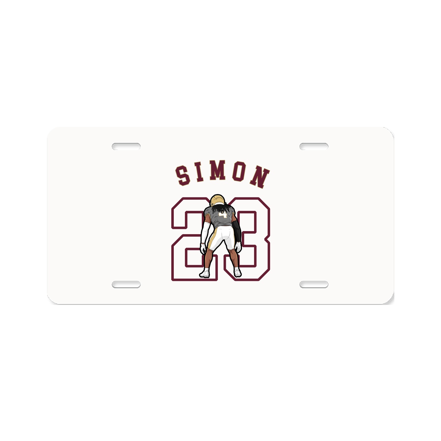 License Plate — Shirsey Arch in Classic