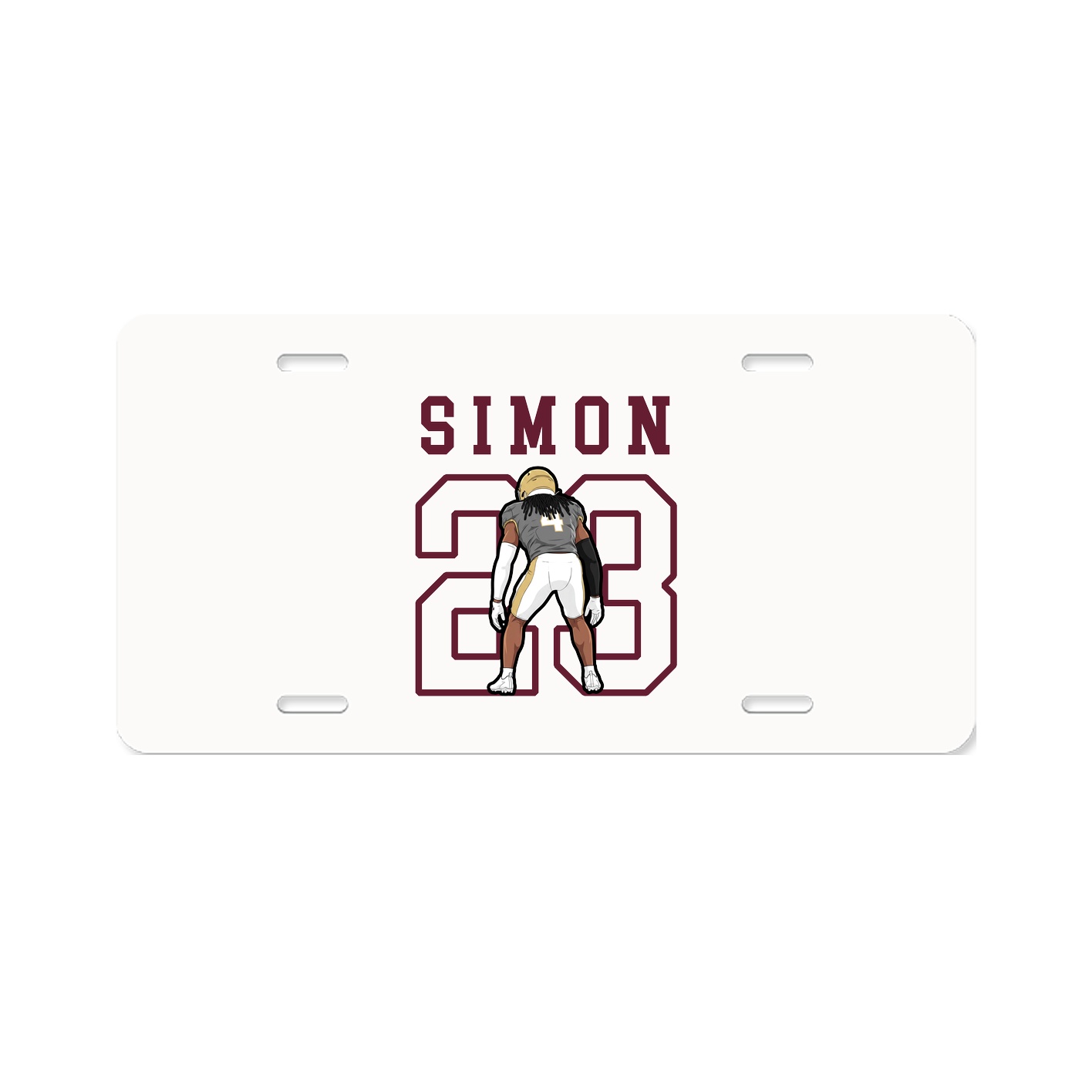 License Plate — Shirsey in Classic