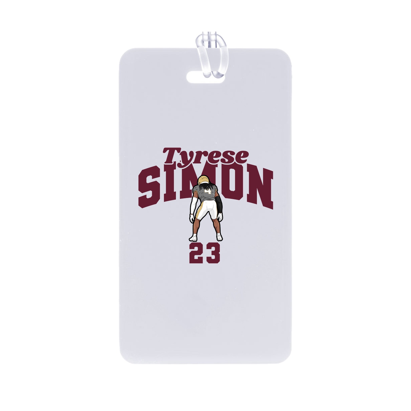 Bag Tag — Signature Arch in Classic