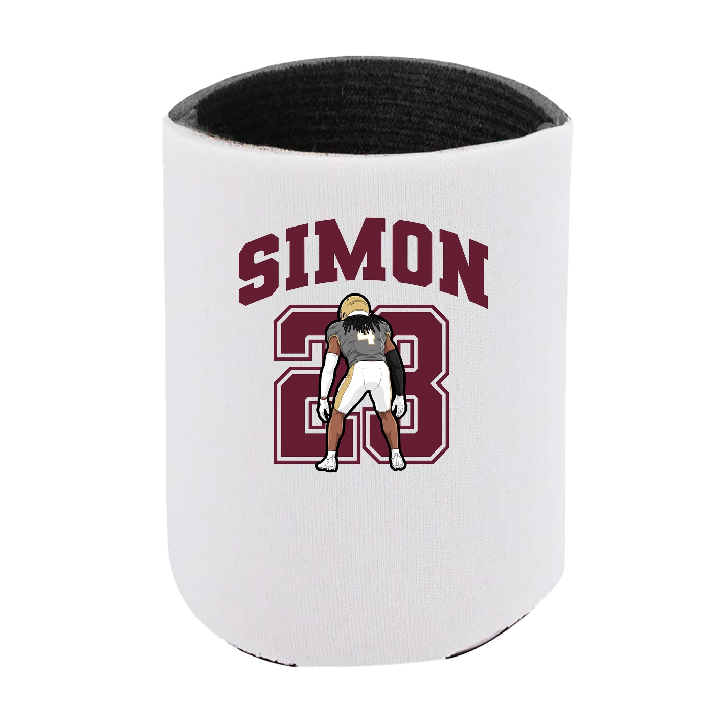 Can Holder — Number in White