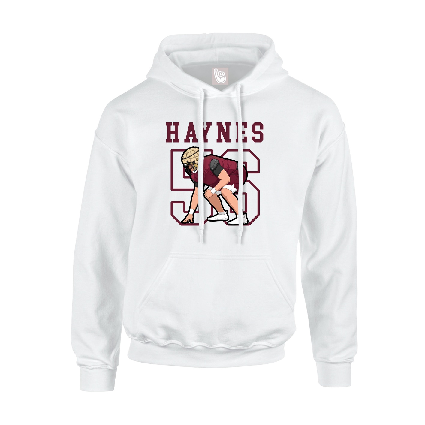 Youth Hoodie — Shirsey in White