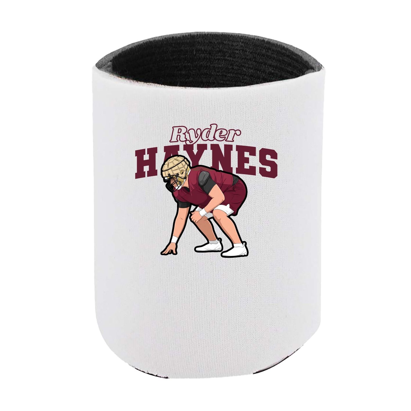 Can Holder — Name Arch in White