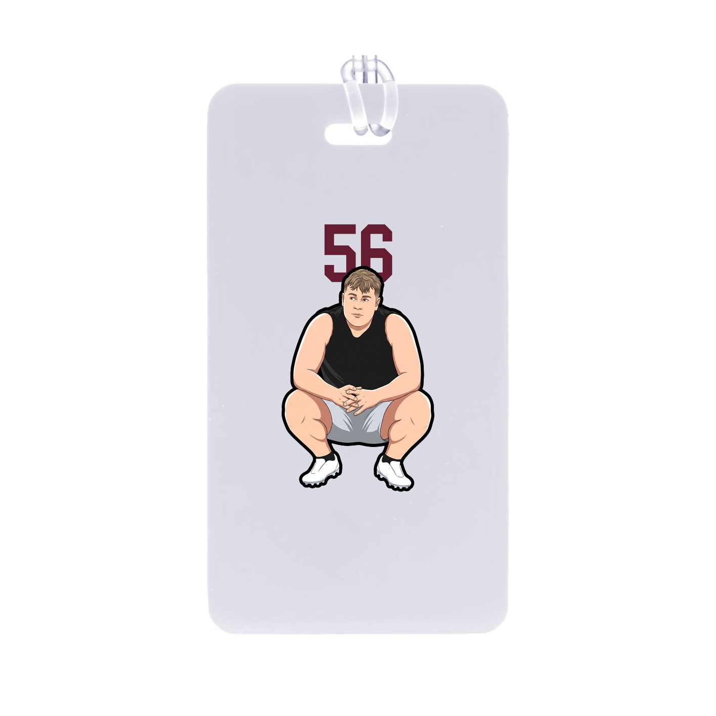 Bag Tag — Number Top in Classic