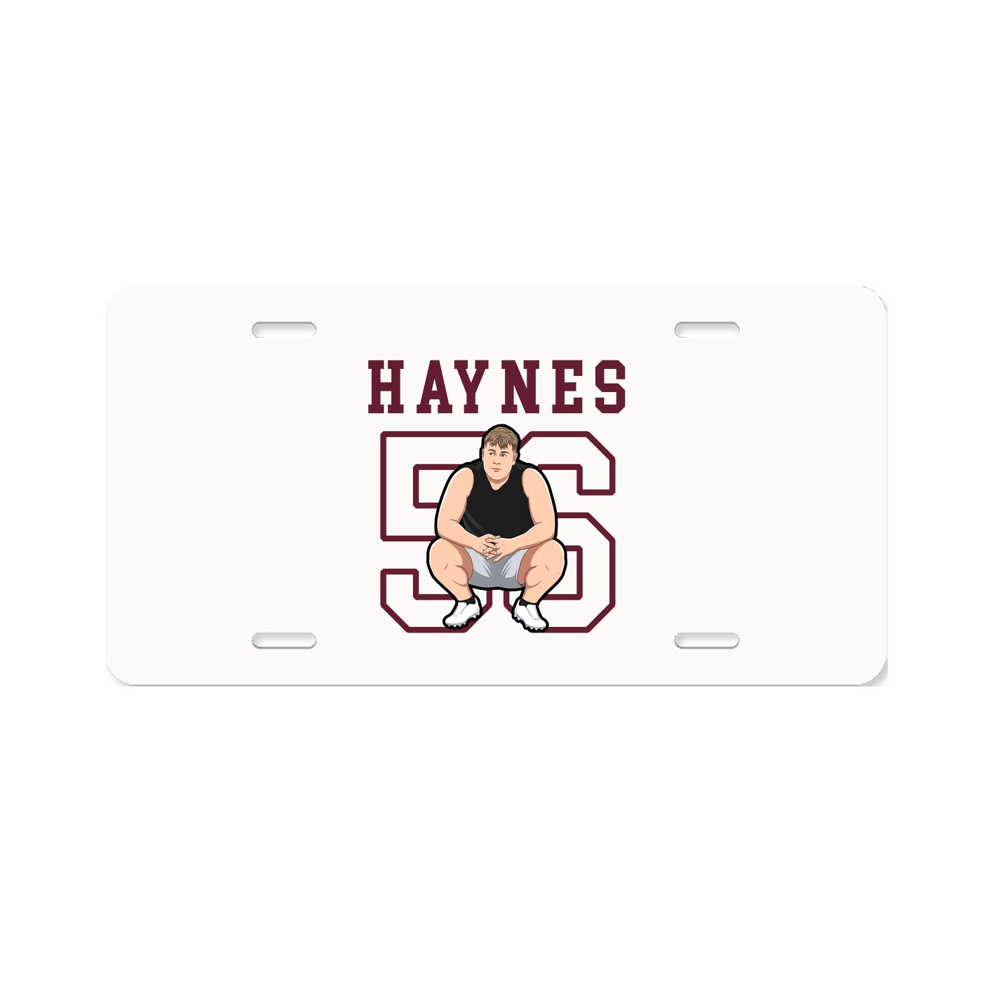 License Plate — Shirsey in Classic