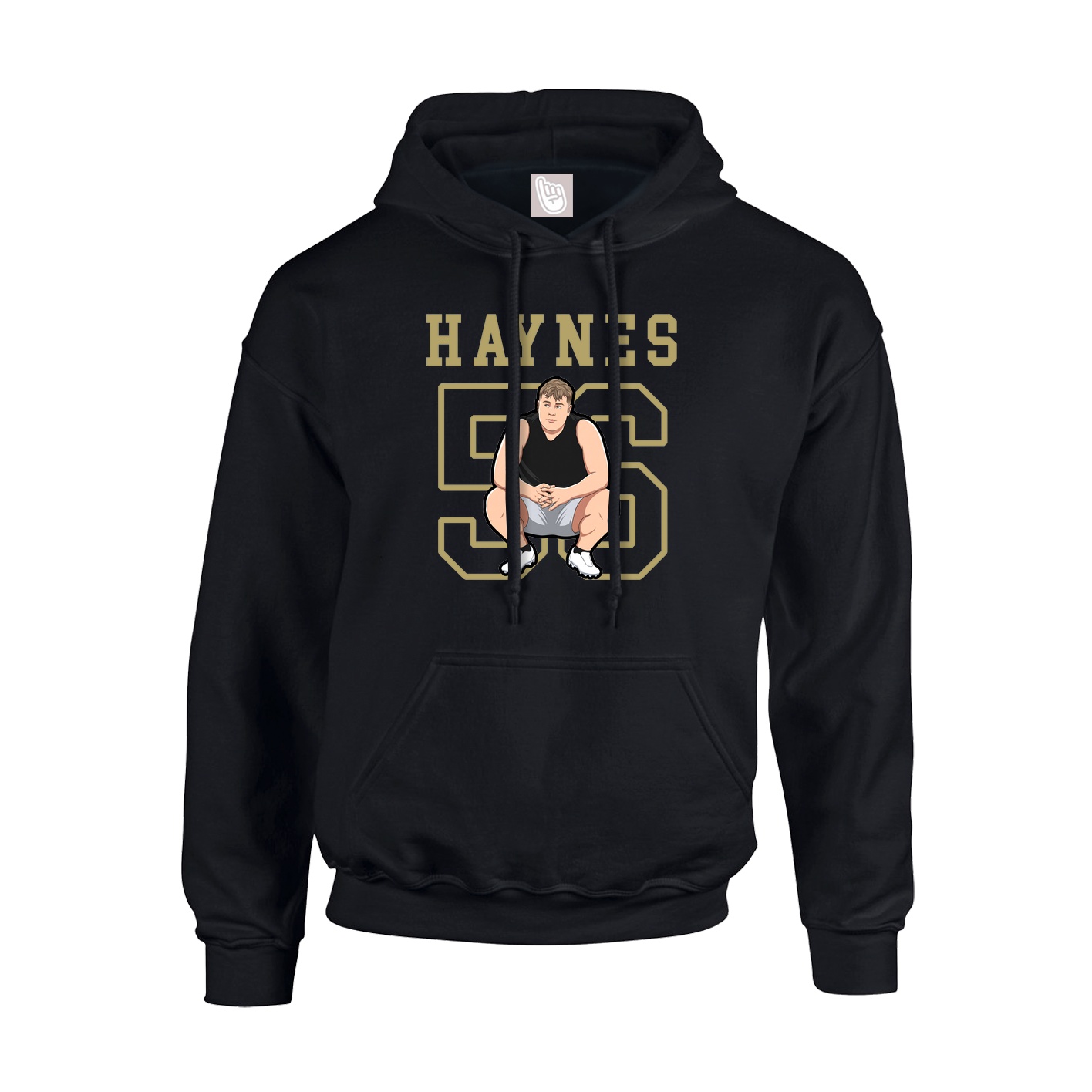 Youth Hoodie — Shirsey in Black