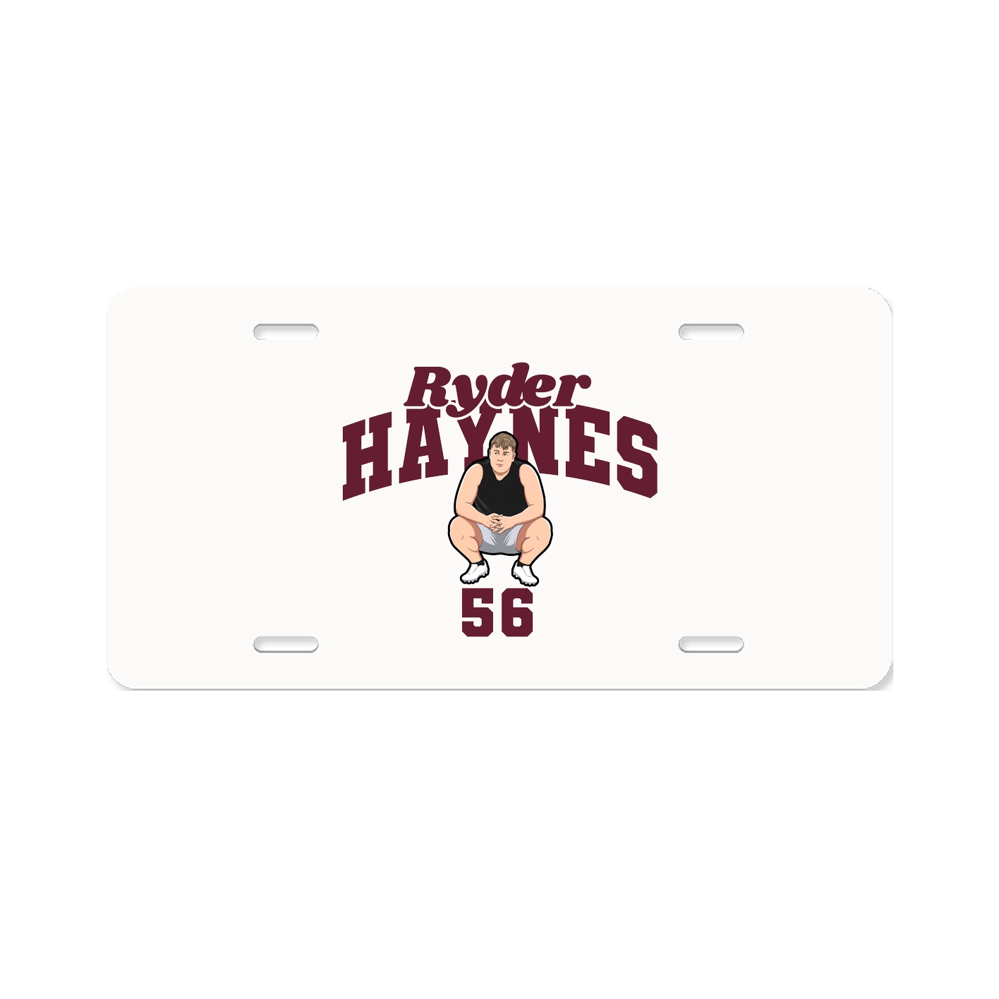 License Plate — Signature Arch in Classic